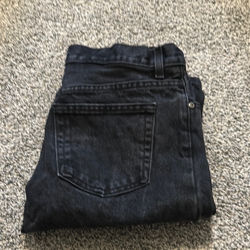 Classic Black Denim Jeans